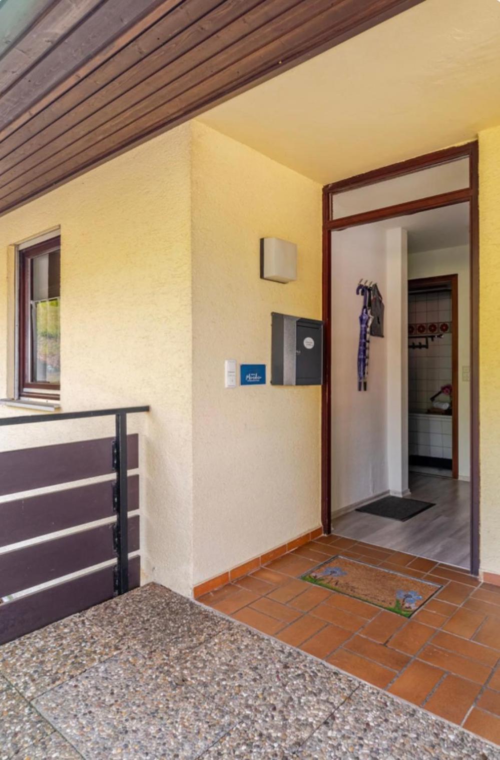 萨巴赫瓦登An Wanderwegen Gelegen Mit Terrasse Und Boxspringbett公寓 外观 照片